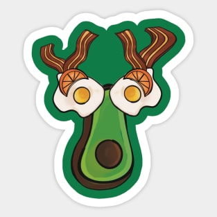 Oh deer, brunch! Sticker